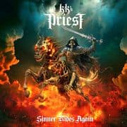 Album cover for KK's Priest - The Sinner Rides Again