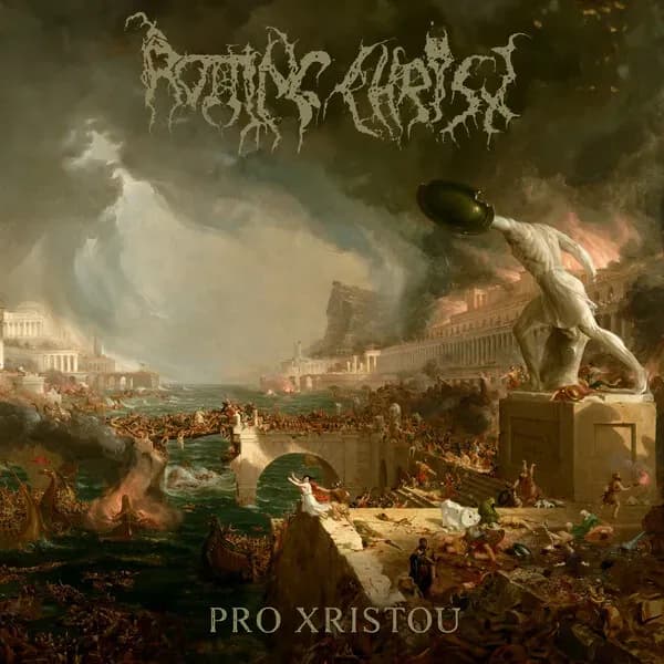 Album cover for Rotting Christ - Pro Xristou