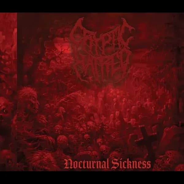 Album cover for Cryptic Hatred - Nocturnal Sickness