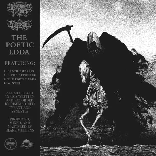 Album cover for Disembodied Tyrant & Synestia - The Poetic Edda