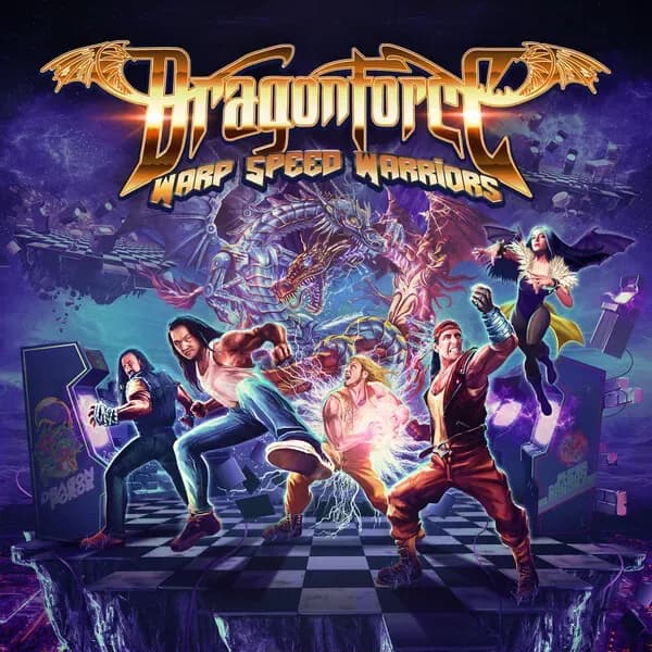 Album cover for DragonForce - Warp Speed Warriors