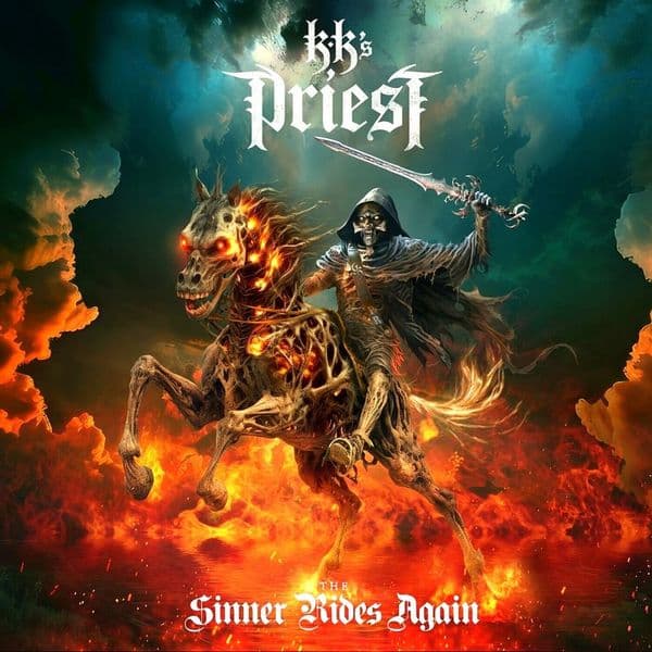 Album cover for KK's Priest - The Sinner Rides Again