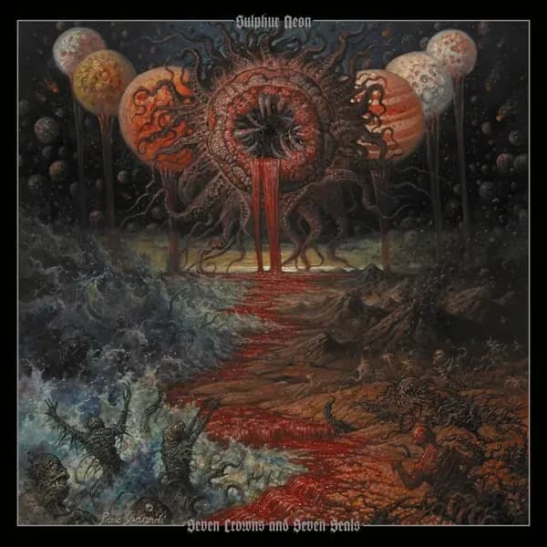 Album cover for Sulphur Aeon - Seven Crowns And Seven Seals