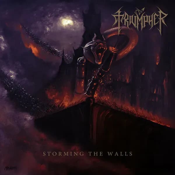 Album cover for Triumpher - Storming The Walls