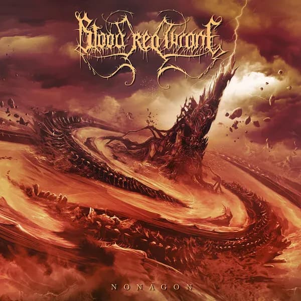 Album cover for Blood Red Throne - Nonagon