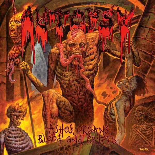 Album cover for Autopsy - Ashes, Organs, Blood and Crypts