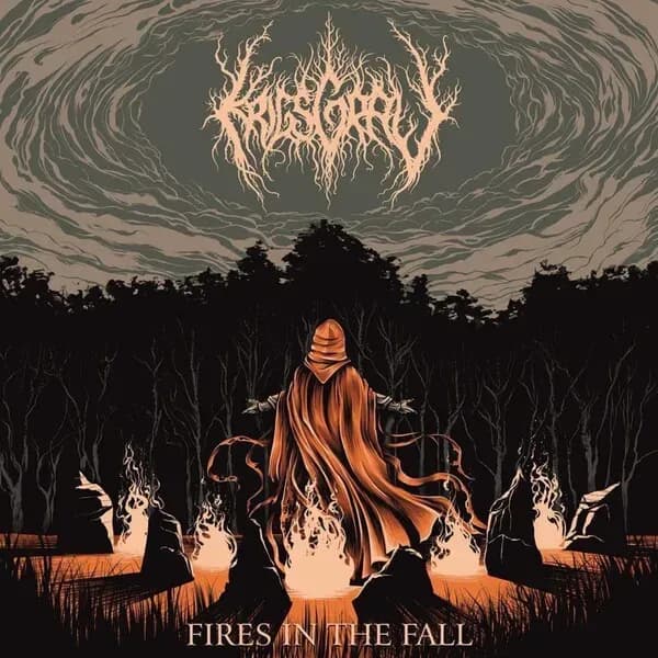 Album cover for Krigsgrav - Fires in the Fall