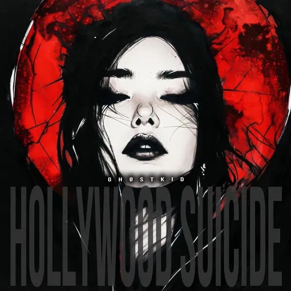 Album cover for Ghøstkid - Hollywood Suicide 