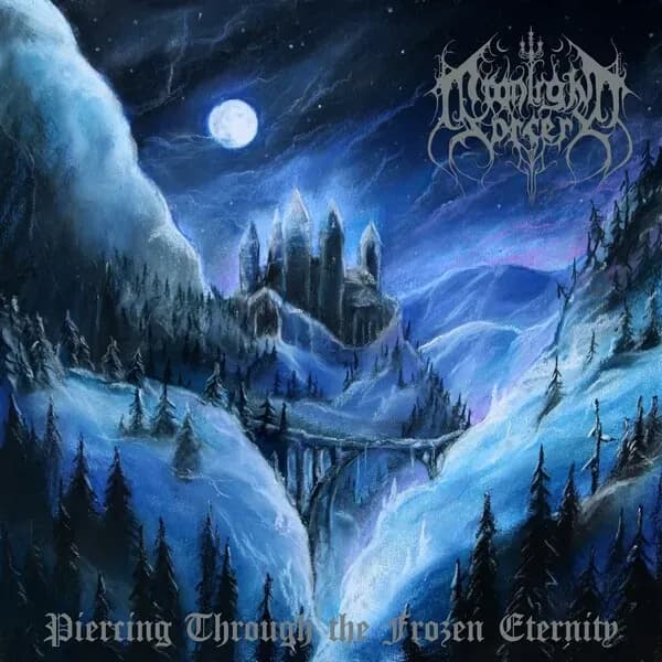 Album cover for Moonlight Sorcery - Piercing Through the Frozen Eternity