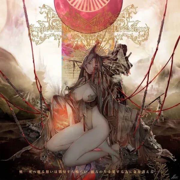 Album cover for Imperial Circus Dead Decadence - 殯――死へ耽る想いは戮辱すら喰らい、彼方の生を愛する為に命を讃える――。