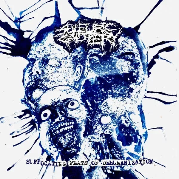 Album cover for Sulfuric Cautery - Suffocating Feats of Dehumanization