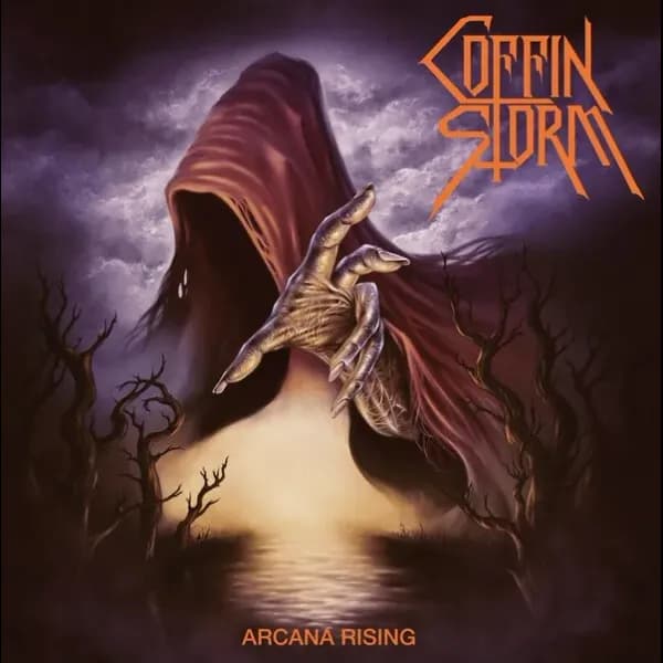 Album cover for Coffin Storm - Arcana Rising