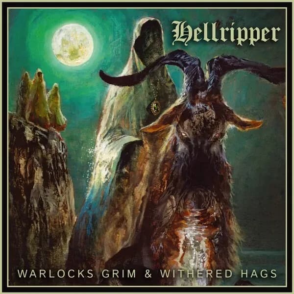 Album cover for Hellripper - Warlocks Grim & Withered Hags