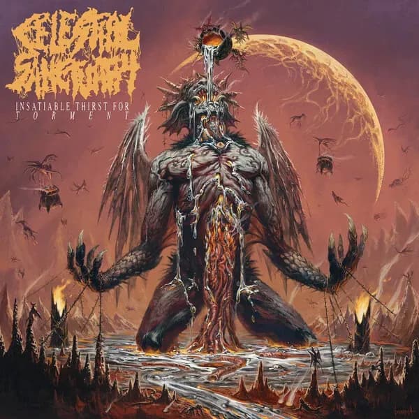 Album cover for Celestial Sanctuary - Insatiable Thirst For Torment