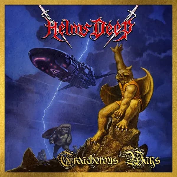 Album cover for Helms Deep - Treacherous Ways