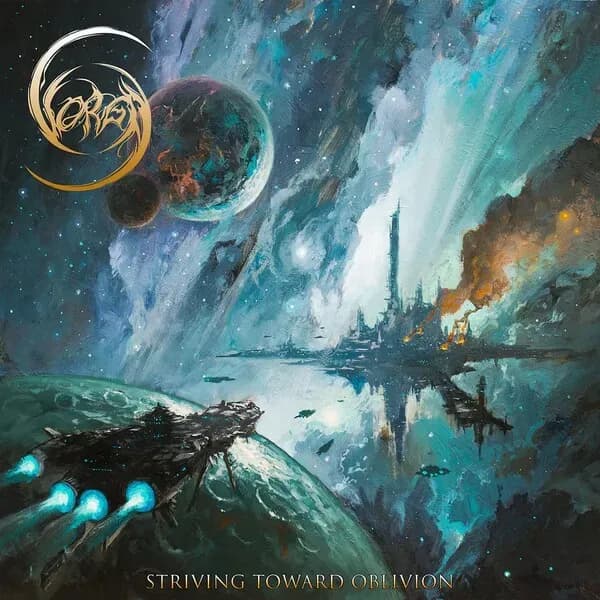 Album cover for Vorga - Striving Toward Oblivion