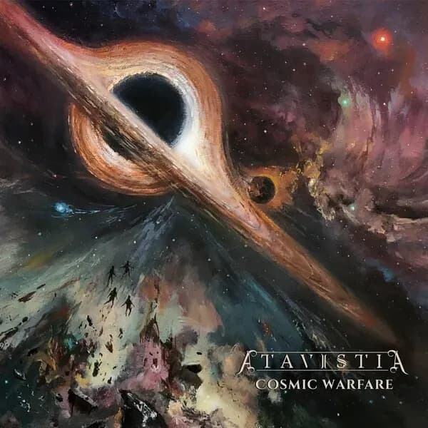 Album cover for Atavistia - Cosmic Warfare