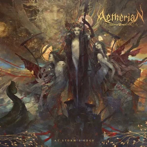 Album cover for Aetherian - At Storm's Edge